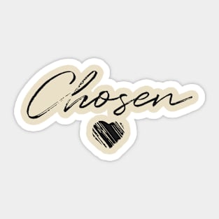 Chosen Sticker